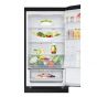 LG No-Frost Bottom Freezer Refrigerator, 344 Liters, Inverter, Black - GWB489FS6W