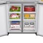 LG No Frost Refrigerator, 530 Litre, with Inverter Motor , Silver - GC-B22FTLFL