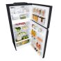 LG No Frost Refrigerator with Inverter Motor, 506 Liters, Black - GN-C722HGGL
