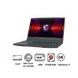 لاب توب جيمنج ام اس أي ثن B12UCX ، انتل كور i5-12450H، هارد SSD سعة 512 جيجا، رام 8 جيجا، شاشة IPS مقاس 15.6 بوصة، بدقة FHD، ومعدل تحديث 144 هرتز، كارت شاشة انفيديا جي فورس RTX 2050 سعة 4 جيجا GDDR6، فري دوس - رمادي - 9S7-16R831-2616
