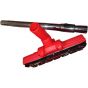 Brush and Stainless Steel Pipe for Panasonic, National and Hitachi Vacuum Cleaners - Red and Silver