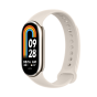Xiaomi Smart Band 8, Silver Case and Light Gold Strap