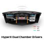HyperX Cloud Alpha S - PC Gaming Headset, 7.1 Surround Sound, Adjustable Bass, Dual Chamber Drivers, Chat Mixer, Breathable Leatherette, Memory Foam, and Noise Cancelling Microphone – Blackout