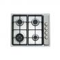 Kitchen Line Gas Built-in Hob, 60cm, 4 Burners, Stainless Steel - ZP.GN4014