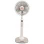Fresh Romantic Piano Stand Fan, Without Remote Control, 18 Inch - White