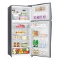 LG Top Freezer Refrigerator with Inverter Motor, No Frost, 506 Liters, Silver - GN-H722HLHL