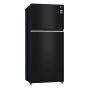 LG No Frost Refrigerator with Inverter Motor, 506 Liters, Black - GN-C722HGGL