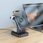 Majentik 5 in 1 Wireless Charger, 15 Watt, Black - MW-11