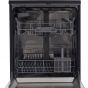 Bosch Series 2 Freestanding Dishwasher, 12 Persons, Black - SMS25AB00V, with Meat Grinder, 1600 Watt, Black and White - MFW3612A