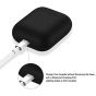 Protective Silicone AirPods Case separate head - Black