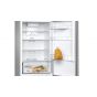 Bosch Serie 2 No-Frost Freestanding Refrigerator, 328 Liters, Stainless Steel- KDN43NL2E8
