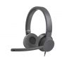 Lenovo Go Wired Headset with ANC - Dark Grey
