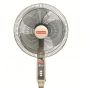 Fresh Smart Stand Fan With Remote Control, 16 Inch - Grey