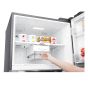 LG No Frost Refrigerator with Inverter Motor, 445 Liters, Silver - GC-A602HLHU