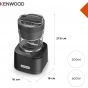 Kenwood Duo Prep 2 In 1 Chopper and Grinder, 500ml, 800 Watt, Black - CHP80.000BK