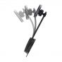 Momax Q.Mag Mount5 Magentic Charger, 15W, Black - CM25BE