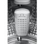 غسالة ملابس هاير اتوماتيك تحميل علوي، سعة 16 كجم، فضي - HWM160-B1678S