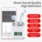 TWS i99 Wireless AirPods with Wireless Charging Case - White