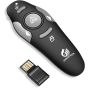 Amerteer Wireless USB Laser Presenter, 2.4GHz - Black