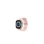 T900 Ultra Series 8 Smart Watch - Silver Case and Pink Strap