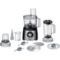 Bosch Food Processor 900 Watt, Black and Silver - MCM3PM386