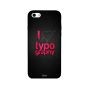 I Love Typography Printed Back Cover for Apple iPhone 5S