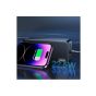 Joyroom Dazzling Series Power Bank, 30000 mAh, 3 USB Ports, Black - Qp196