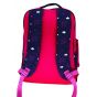 Gharibo Bags School Backpack With Pencil Case for Girls, Arrows Pattern - Rose and Navy