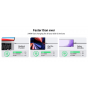 Ugreen USB-C Cable, 2 Meter, Black and Space Gray - US535