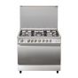 Franke Freestanding Gas Cooker, 5 Burners, Silver - FCK965TCGMGXS