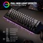 Attack Shark Wired Gaming Keyboard, Black - X68HE