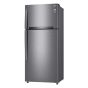 LG Top Freezer Refrigerator with Inverter Motor, No Frost, 506 Liters, Silver - GN-H722HLHL