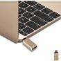 محول كيندكس USB فئة C الي USB3.0 فئة A OTG، ذهبي - KX 1750