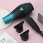 VGR Hair Dryer, 2400 Watt, 3 Temperatures, Green and Black - V-455