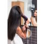Babyliss Hair Dryer, 2000 Watt, 3 Temperatures, Black - 5910E, with iPro 230 Steam Titanium Ceramic Hair Straightener Set- ST396ALE