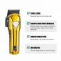 VGR Rechargeable Hair Clipper, Dry, Gold - V-136