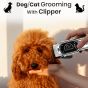 VGR Rechargeable Pet Clipper, Dry, Silver - V-201
