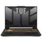 لاب توب اسوس تاف جيمنج F15 FX507ZC 2022، انتل كور i5-12500H، سعة 512 جيجا SSD، رام 8 جيجا، شاشة مقاس 15.6 بوصة، بدقة FHD، كارت شاشة انفيديا جي فورس RTX 3050 بسعة 4 جيجا ، ويندوز 11 - رمادي ميكا مع شاشة العاب ال جي الترا جير مقاس 27 بوصة -27GN65R-B