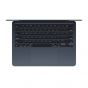 Apple MacBook Air M3 chip with 8‑core CPU, 8‑core GPU, 16‑core Neural Engine, 256GB SSD, 8GB RAM, MacOS - 13.6 Inch, Midnight Black