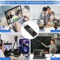 كارت التقاط فيديو وصوت ابكسوزو، 4K HDMI، منفذ USB 3.0 - اسود