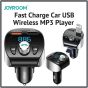 JOYROOM JR-CL02 Wireless MP3 Player For Car QC 3.0 Fast Charger 