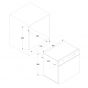 فرن كهرباء بلت ان فريش، 60 سم، 56 لتر، ستانلس ستيل - GEOFR60CMS