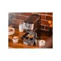 Briva Espresso Machine, 1.3 Liters, 1350 Watt, Silver - MOOCA-87885