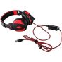 KOTION EACH G4000 Gaming Headset Professional Over Ear VIRTUAL SURROUND USB Gaming Headphone with Mic Volume Control for PC Computer Laptop Gaming (Black+Red)