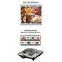 Sokany Electric Single Hot Plate, 1000 Watt, Stainless Steel- SK-5114