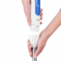 Braun MultiQuick 3 Hand Blender with Attachments, 600ml, 700 Watt, White and Blue – MQ 3020 Pesto