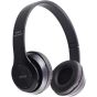 Mq Foldable Wireless Bluetooth Headset Headphone With Microphone Support Micro Sd, P47, Black