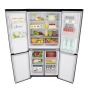 LG No Frost Refrigerator with Inverter Motor, 426 Liters, Black - GC-X22FTQKL