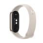 Xiaomi Smart Band 8, Silver Case and Light Gold Strap