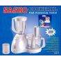 Sasho Food Processor, 1000 Watt, White - SH677